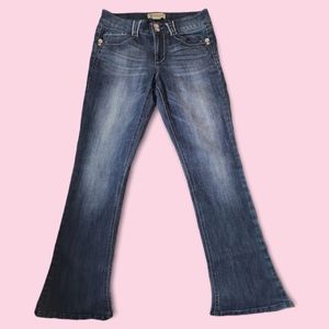 Democracy Rebel High Rise Boot Cut Flare Jeans Size 10